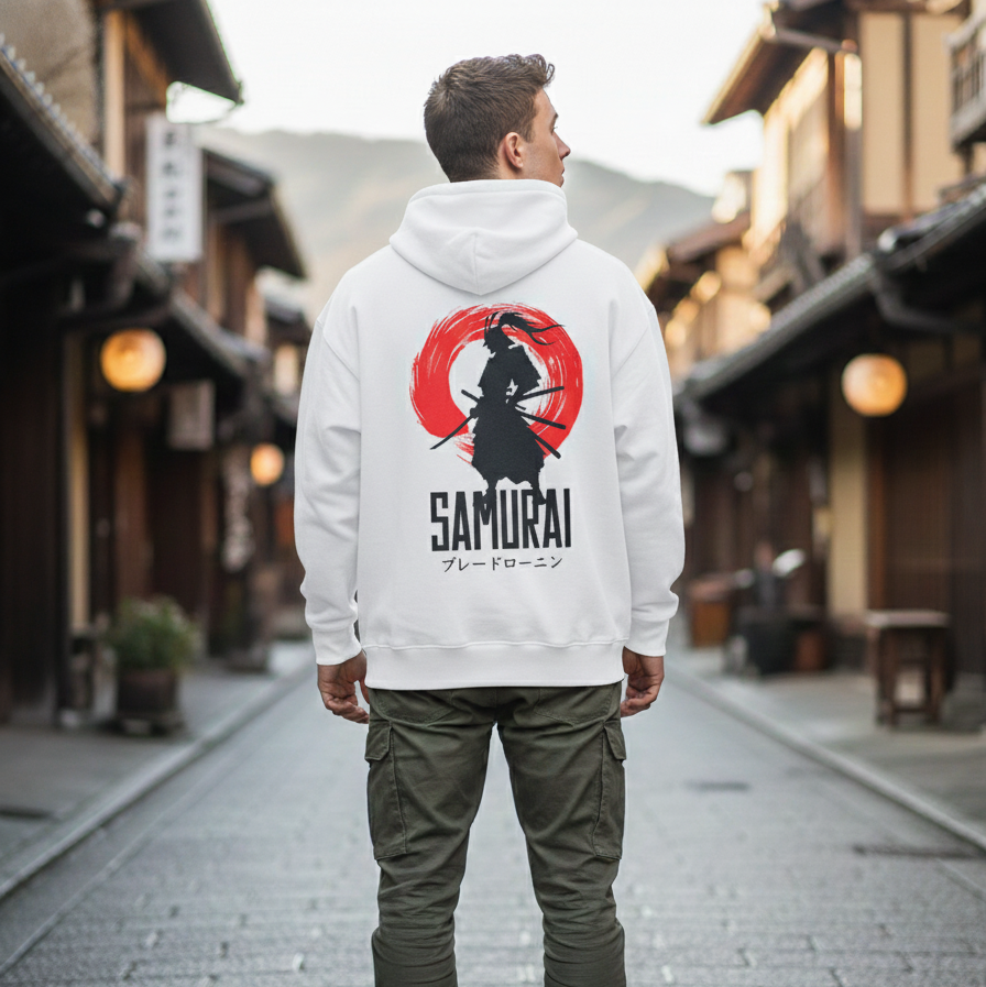 Samurai Hoodie For Men