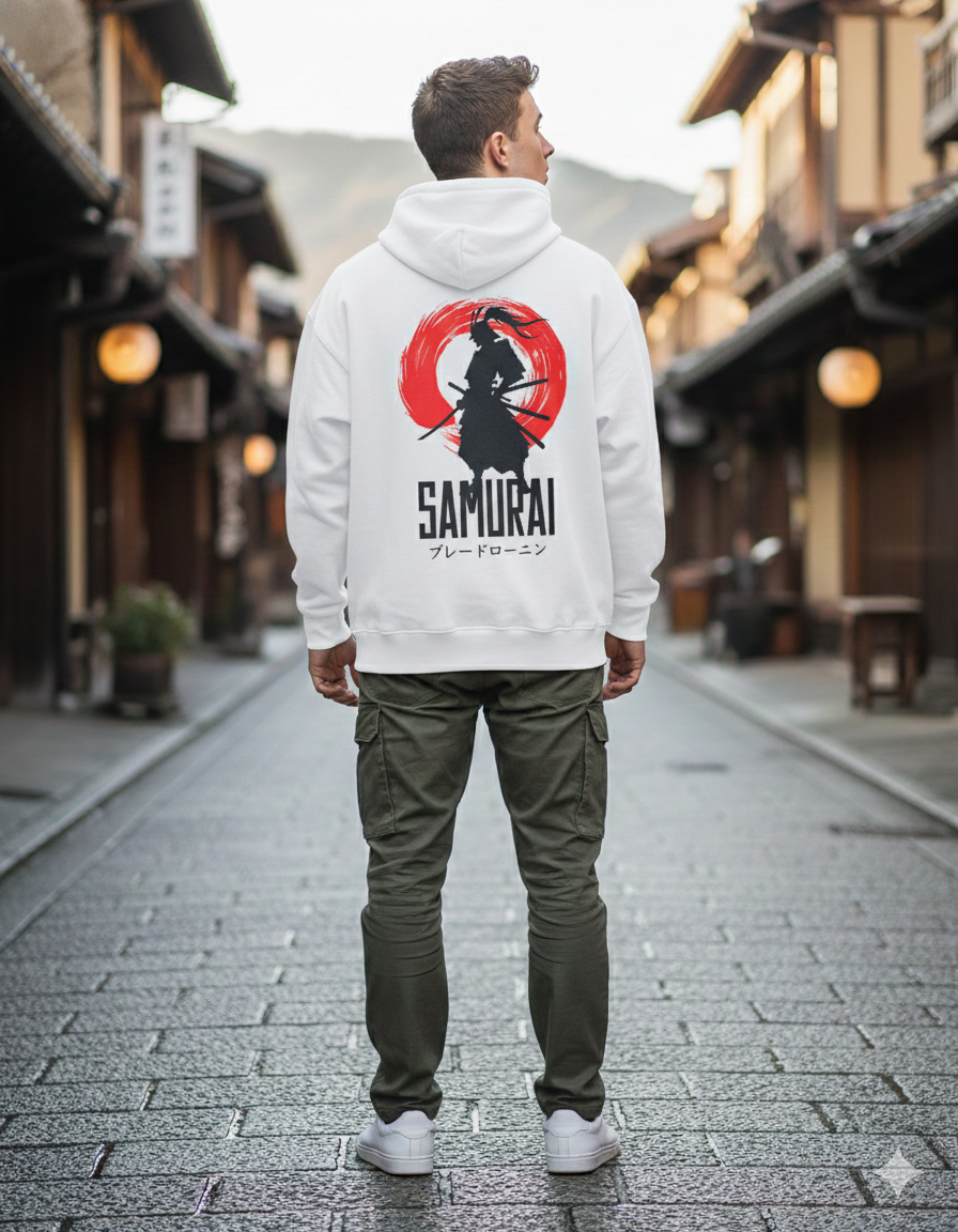 Samurai Hoodie For Men