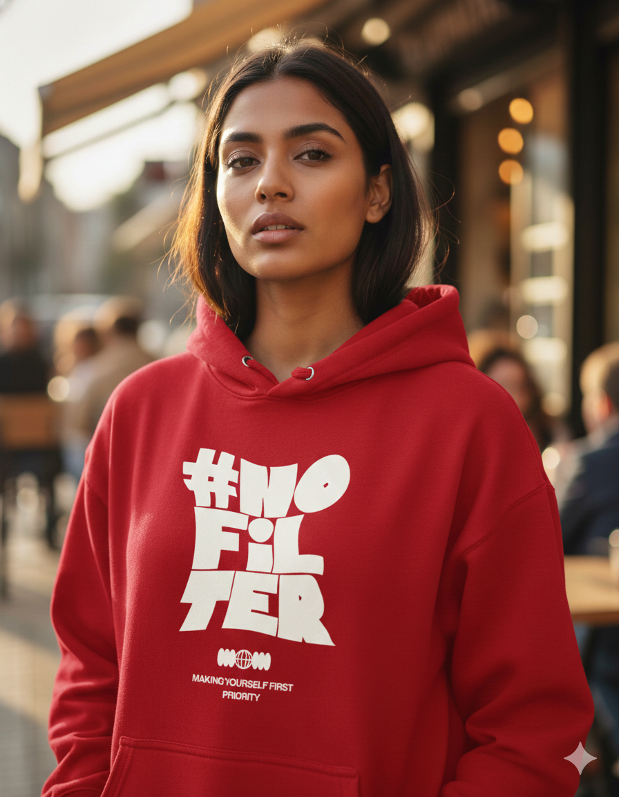 No Filter Hoodie for Women