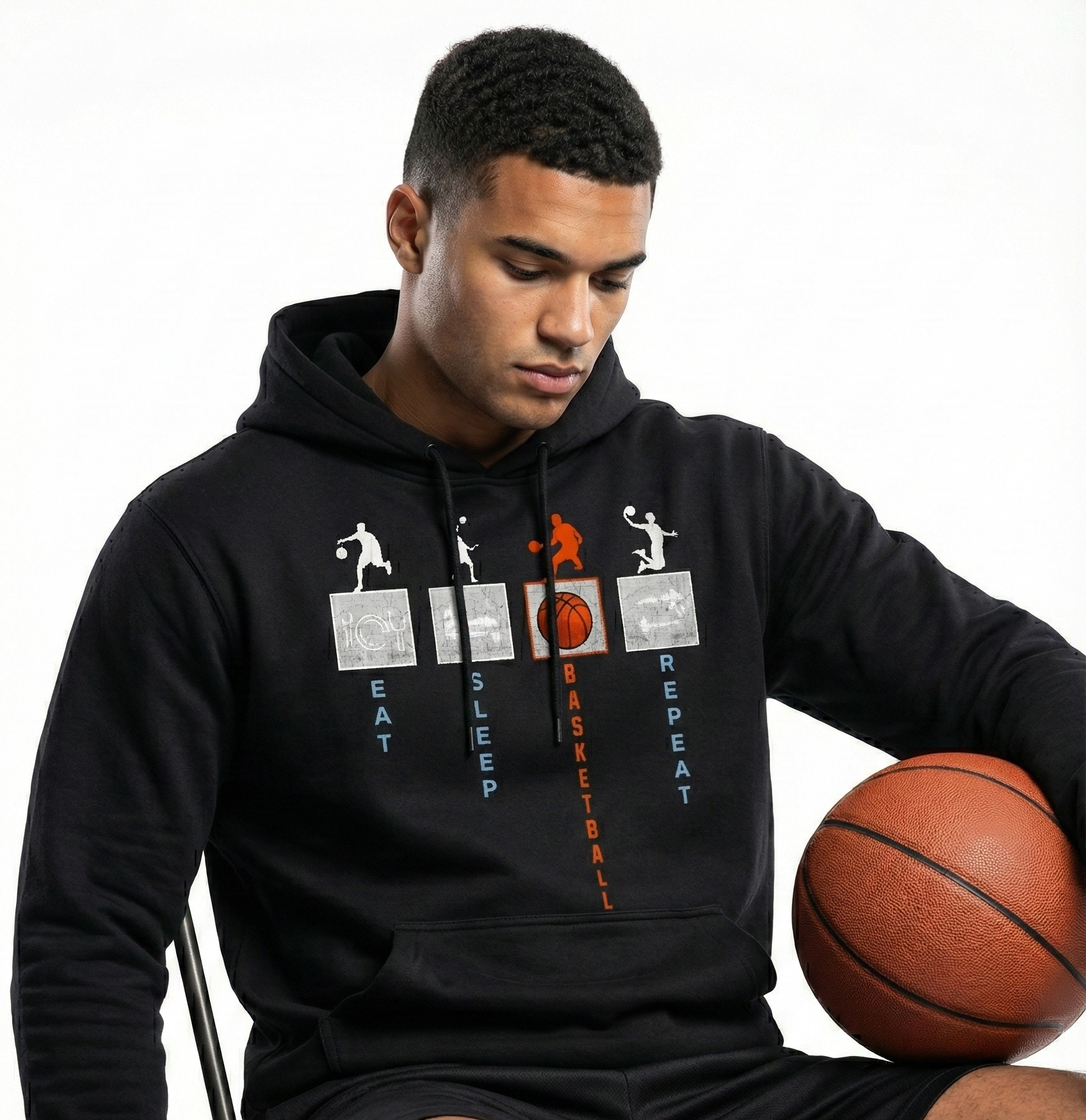 Men's Hoodie For BasketBall Lover's