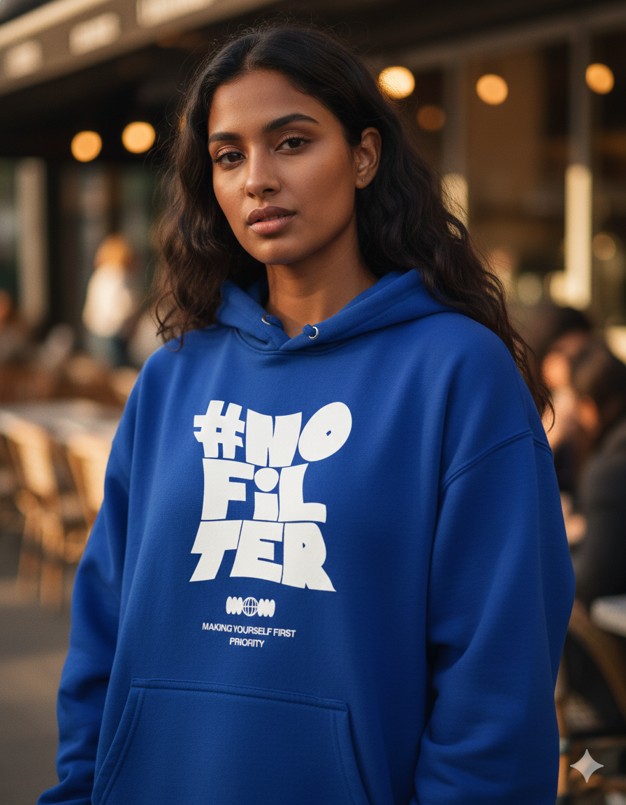 No Filter Hoodie for Women