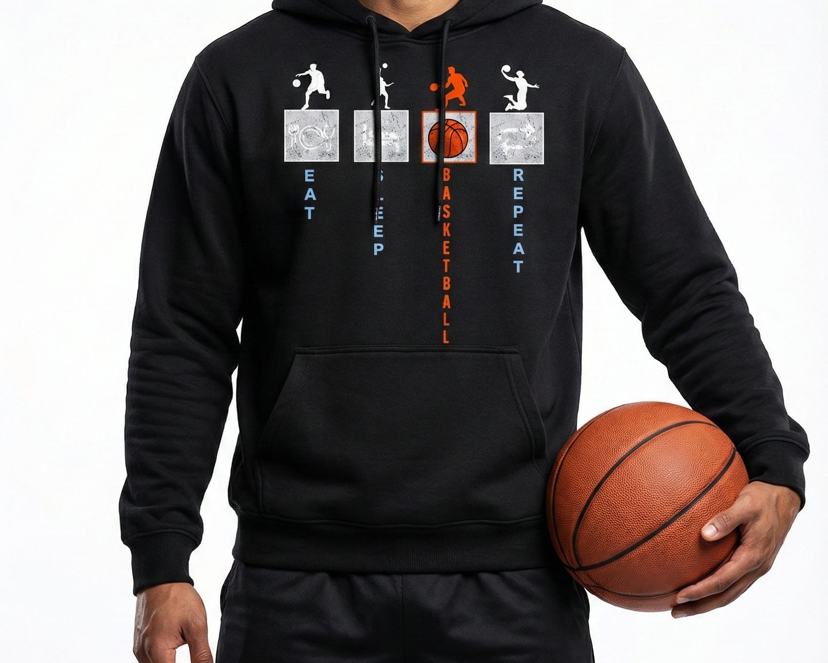 Men's Hoodie For BasketBall Lover's